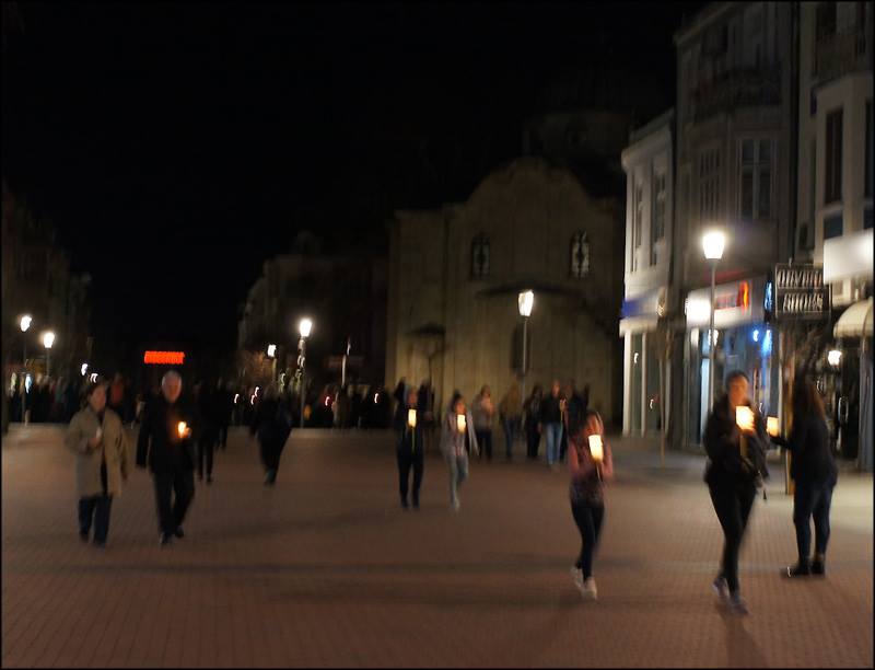 Ночная пасхальная прогулка по Варне
